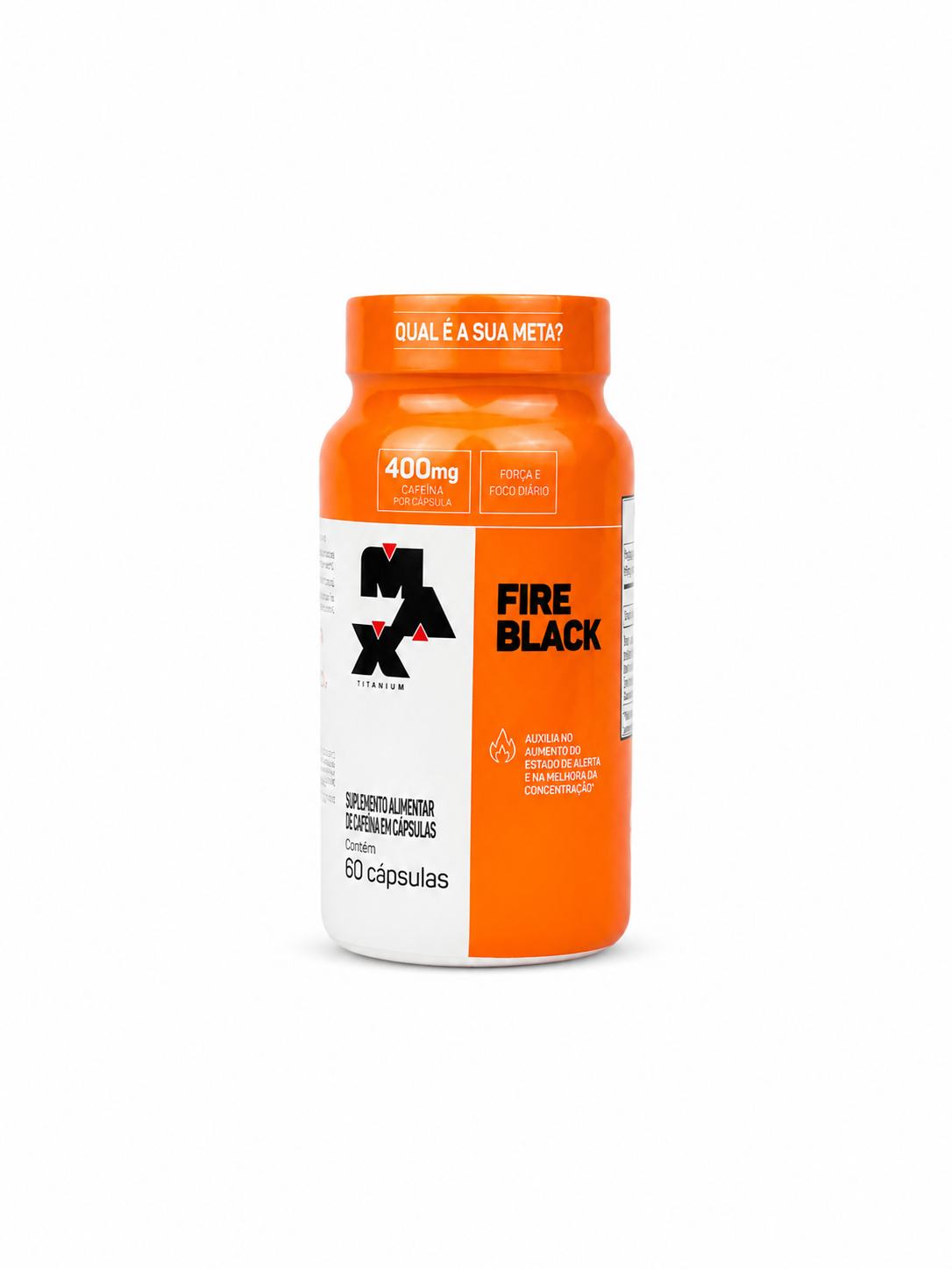 Fire Black Max Titanium – 60 Cápsulas
