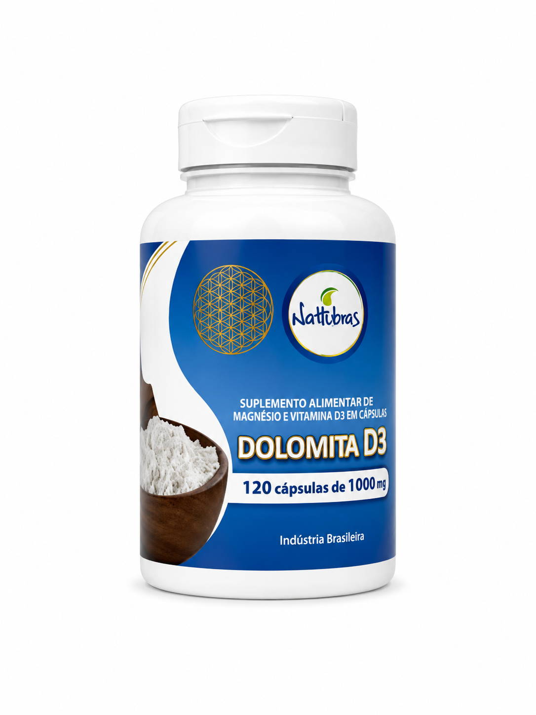 Dolomita D3 Nattubras – 120 Cápsulas