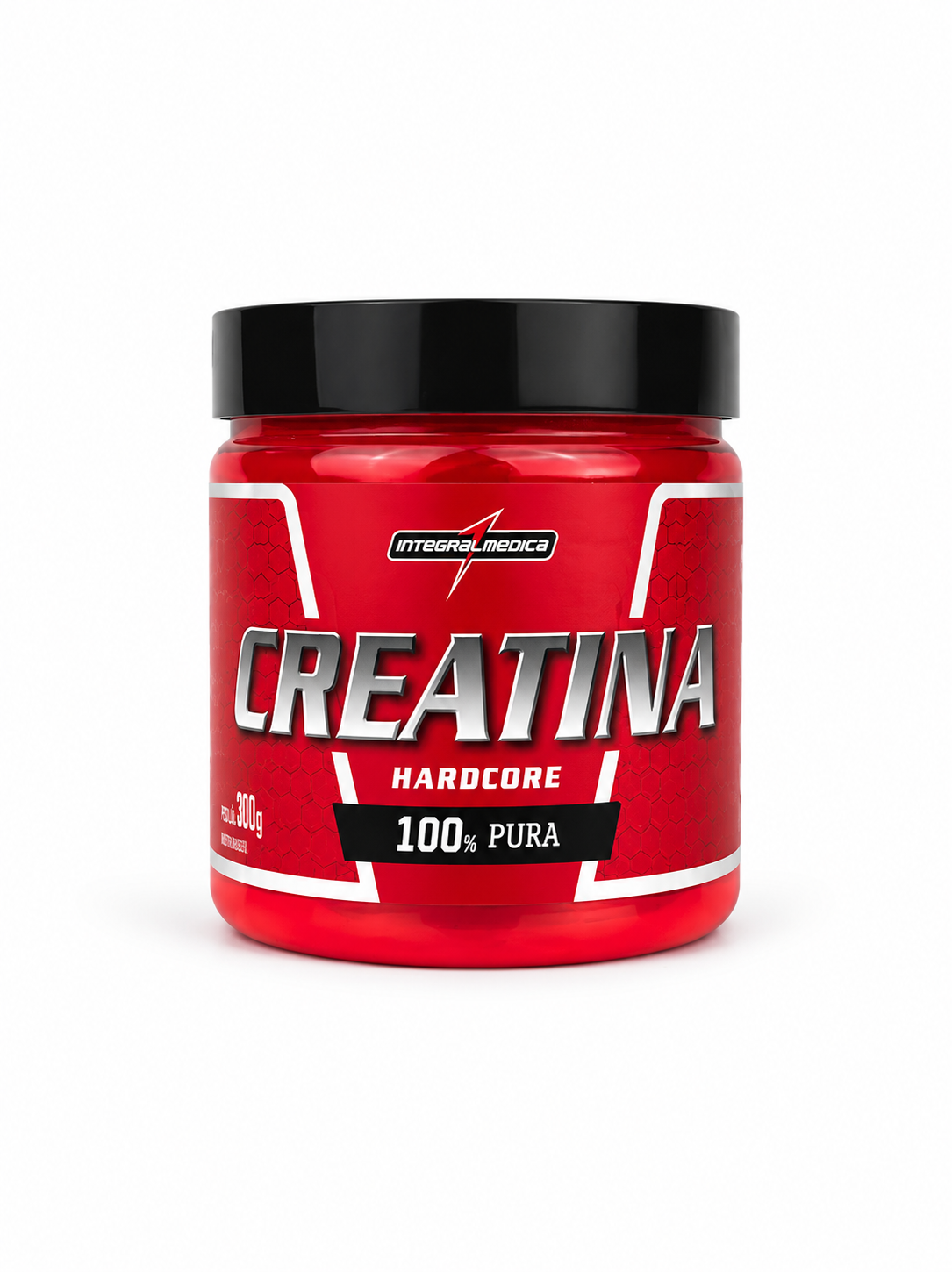 Creatina Hardcore 100% Pura – Integralmédica – 300 g