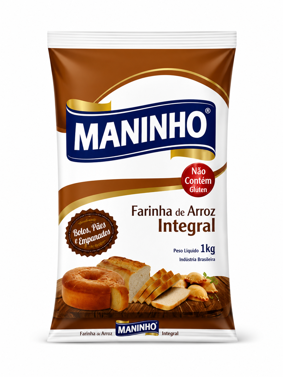 Farinha de Arroz Integral Maninho – 1 kg