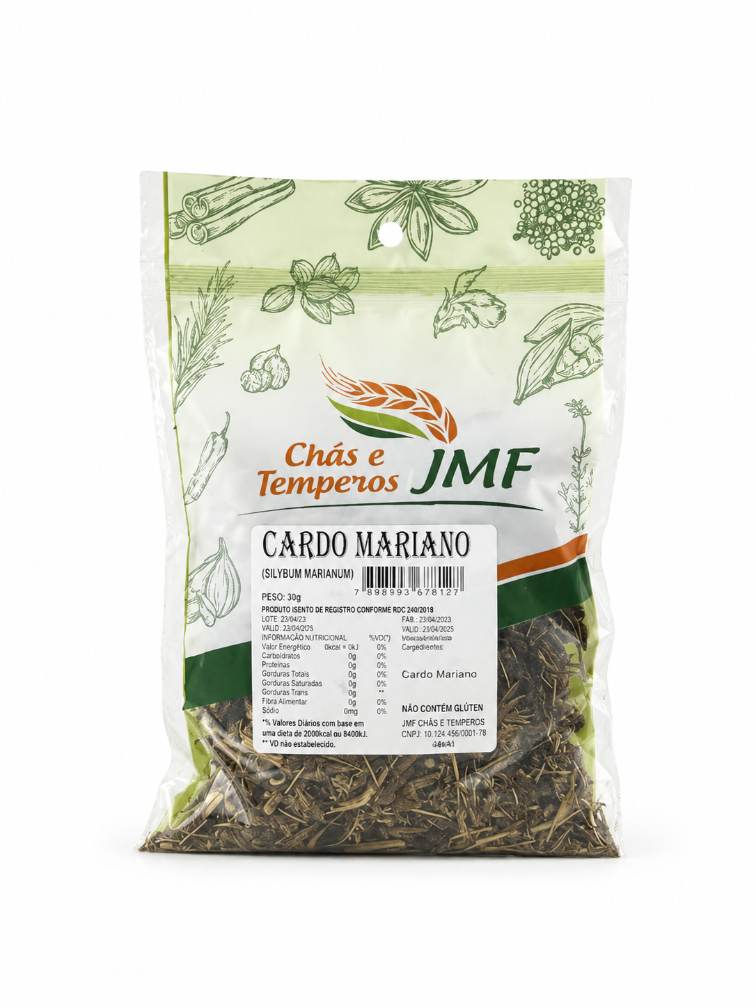 Cardo Mariano 30g – JMF Chás e Temperos