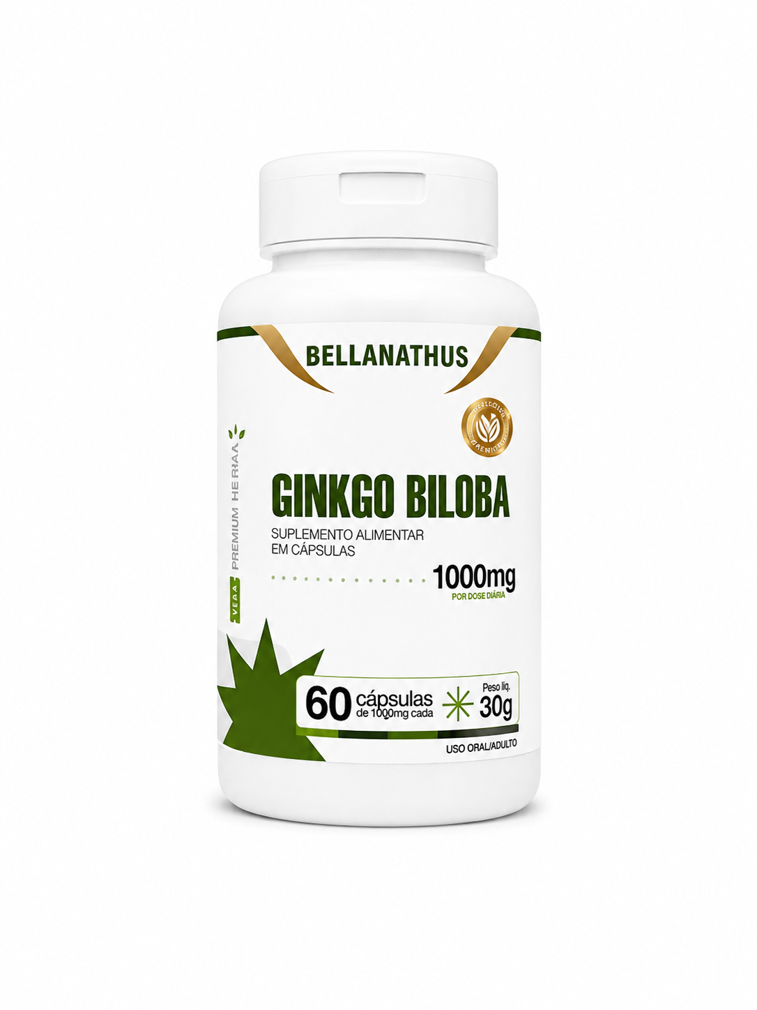 Ginkgo Biloba Bellanathus – 60 Cápsulas