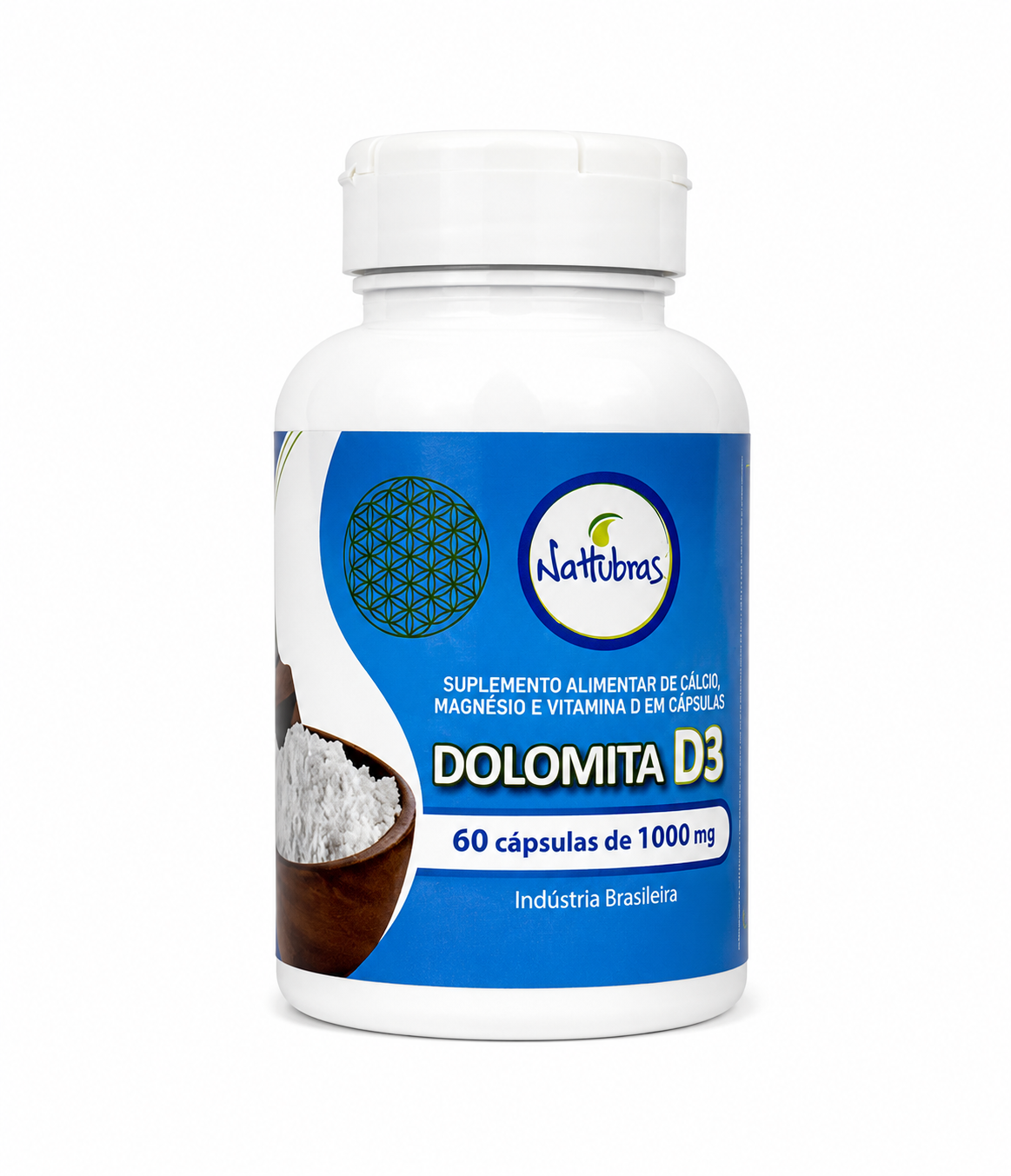 Dolomita D3 Nattubras – 60 Cápsulas